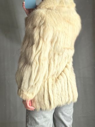 Abrigo de pelo mujer talla 34