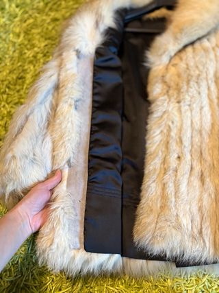 Abrigo de pelo mujer talla 34