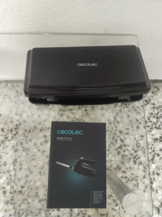 Cecotec Cuchillo Eléctrico Negro