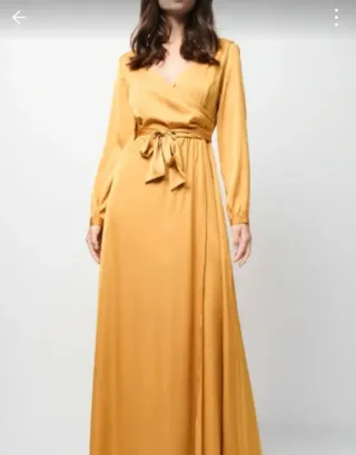 Abito elegante Rinascimento giallo