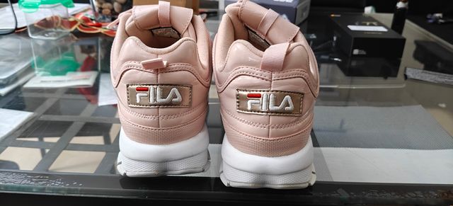 Sneakers Fila donna rosa/bianche