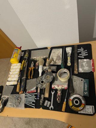 Lote Herramientas Construcción y Fontanería