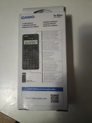 Calculadora Casio fx-82MS 2nd Edition