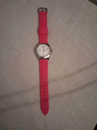Reloj Tommy Hilfiger Rosa y Plateado