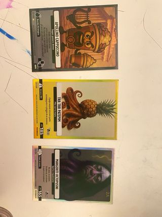 Lotto 116 carte Skifidol Brainroot