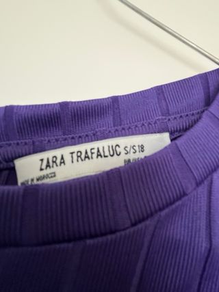 Mono Morado Punto Pierna Ancha