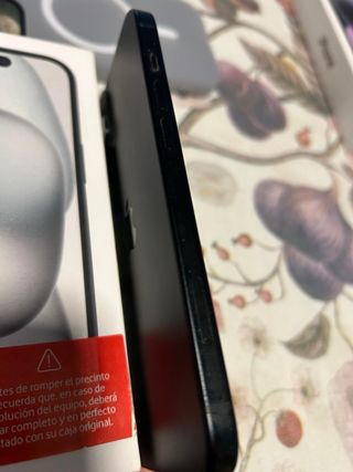iPhone 15 128GB Negro salud de batería 91%