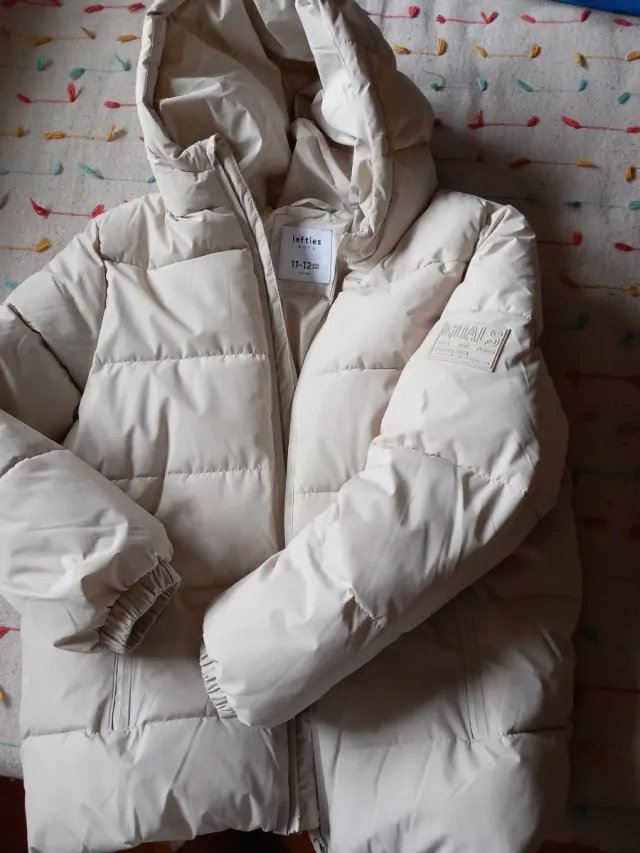 Cazadora niña Lefties beige 11-12 años