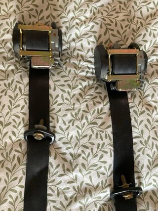 Cinturones seguridad 2ª fila Renault Trafic