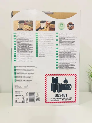 Lixadeira Black & Decker Reviva 12v - NOVA