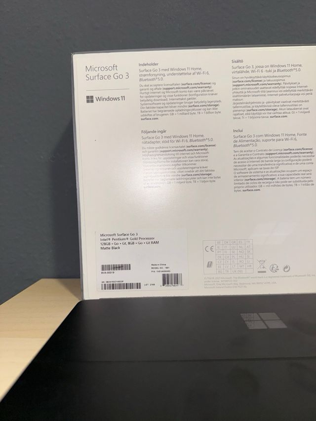 Microsoft Surface Go 3 Negro