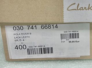 Zapatos Clarks para mujer. T 37