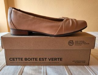 Bailarinas piel Clarks