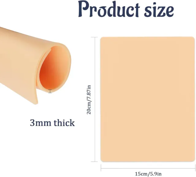 Piel Sintética para Tatuaje 3mm