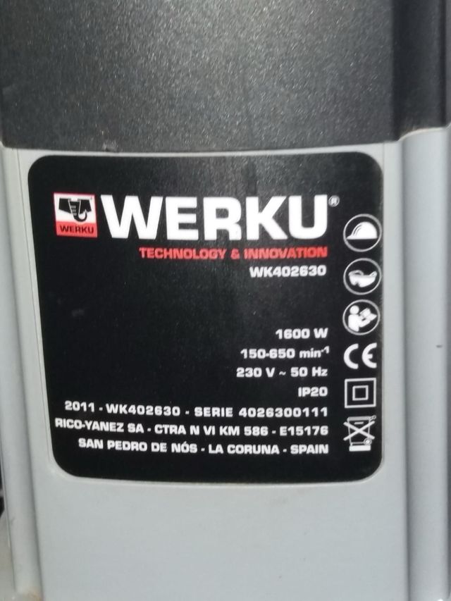 Batidora de obra WERKU