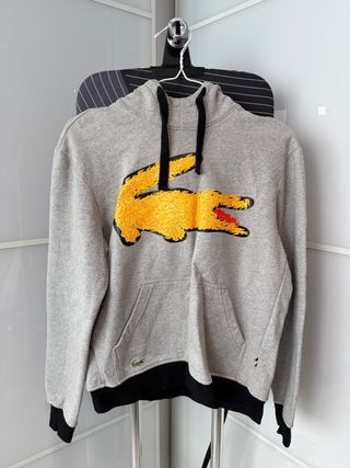 Sudadera Lacoste Gris Talla S