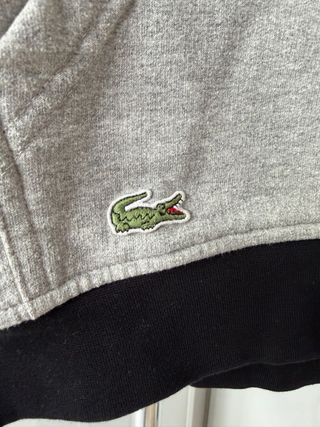 Sudadera Lacoste Gris Talla S