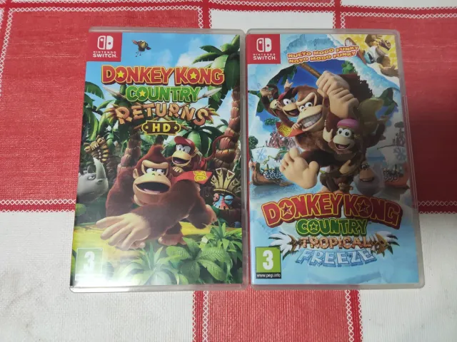 Donkey Kong Country Switch (2 Juegos)