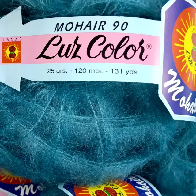 Lote 20 ovillos Mohair lana
