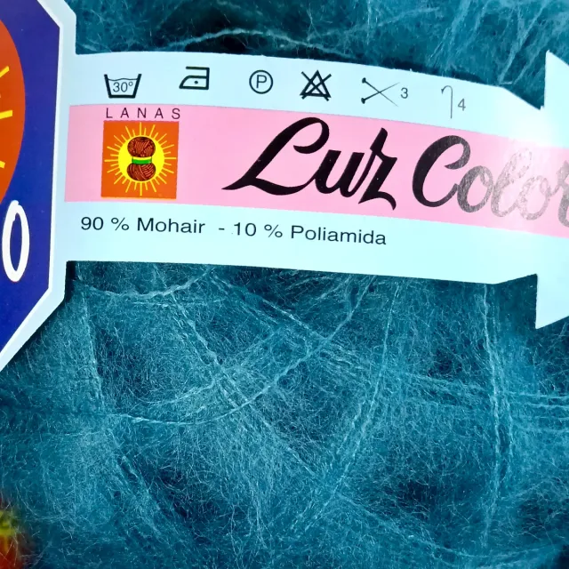 Lote 20 ovillos Mohair lana