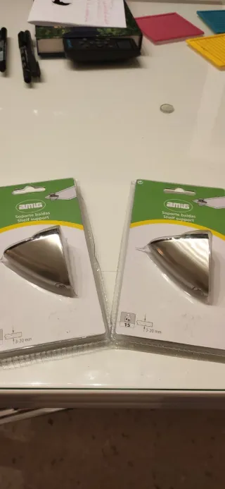 2 Soportes Estanteria de Baldas AMIG Profesional.