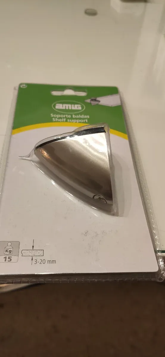 2 Soportes Estanteria de Baldas AMIG Profesional.