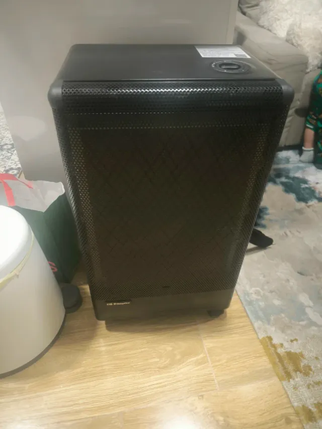 Estufa de Gas Orbegozo Negra