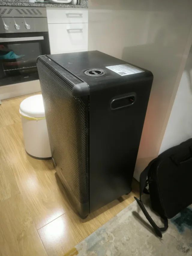 Estufa de Gas Orbegozo Negra