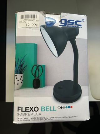Flexo de escritorio GSC Bell E27 Rojo