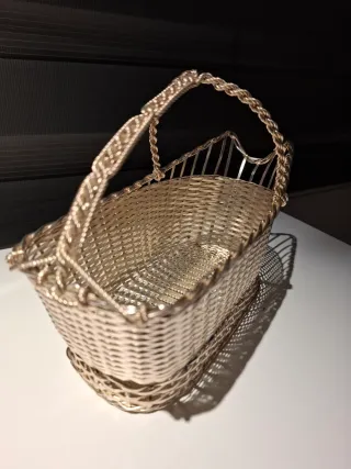 Cesto argentato per vino Christofle France coll-ga