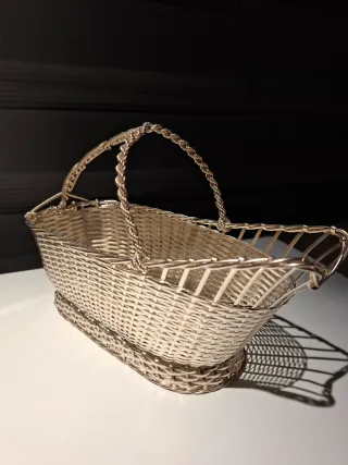 Cesto argentato per vino Christofle France coll-ga