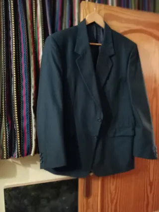 Chaqueta americana azul marino hombre T.M