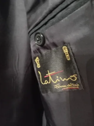 Chaqueta americana azul marino hombre T.M