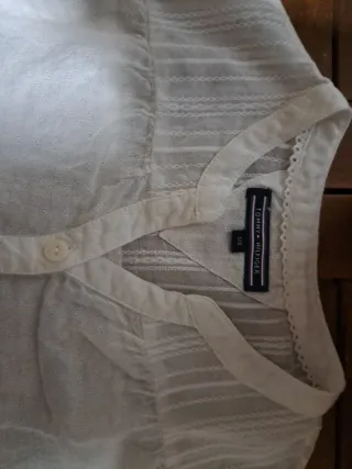 Blusa blanca niña para 8 años