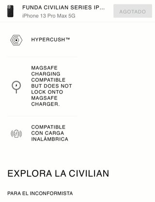 Funda UAG Civilian iPhone 13 Pro Max (6.7” 2021)
