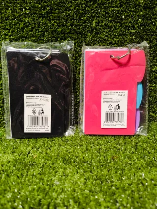 Tarjetas de estudio con separadores