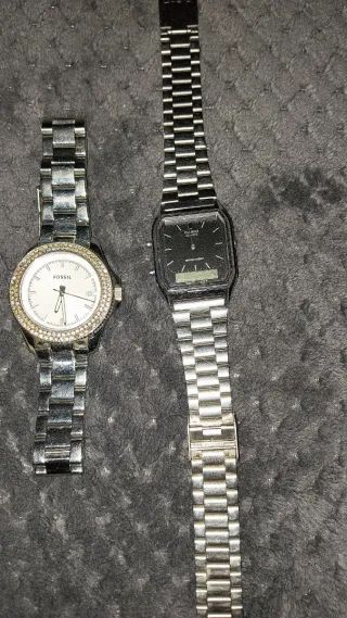 Relojes Fossil, Guess y Casio