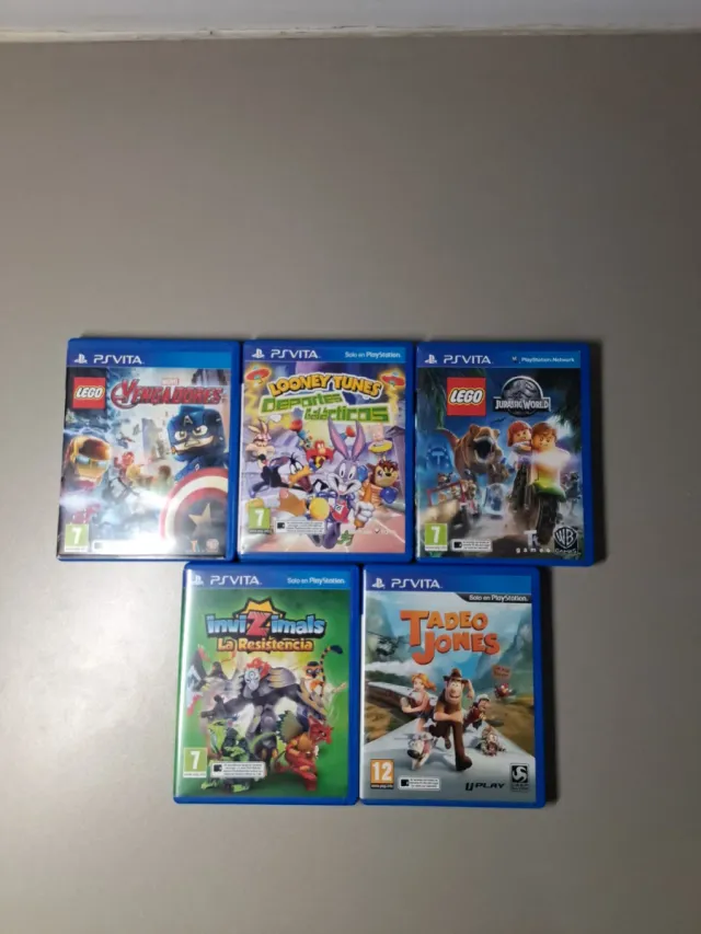 5 Juegos PS Vita: LEGO, Invizimals, Tadeo Jones
