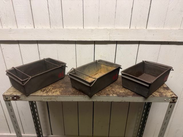 Caixas metálicas Vintage