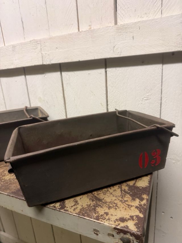 Caixas metálicas Vintage