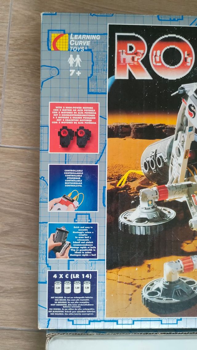 Robotix 2000 Learning Curve – Kit completo años 90