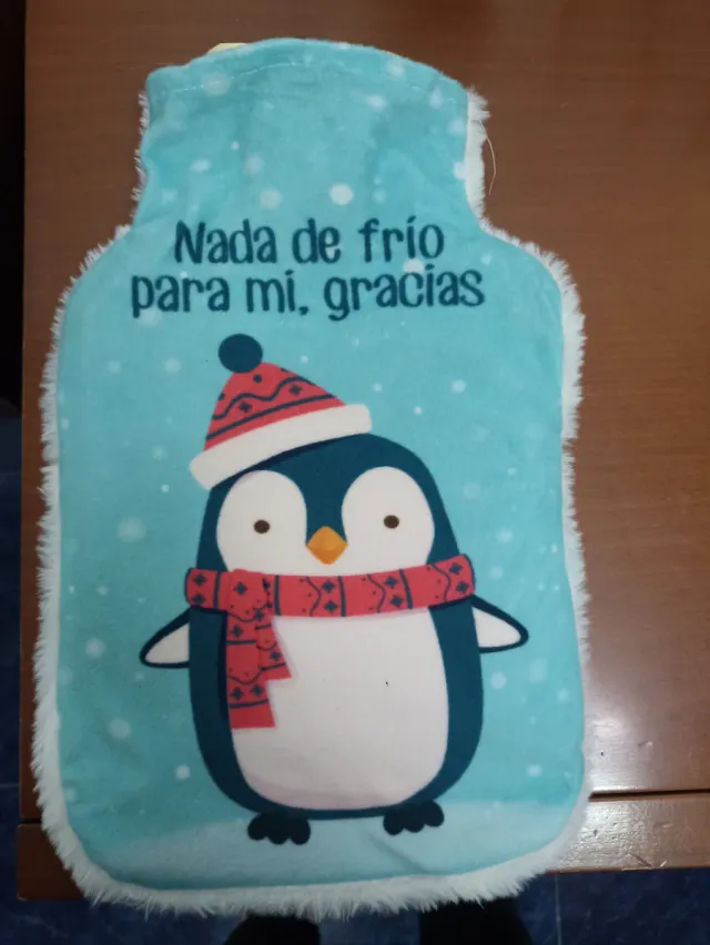Bolsa de agua caliente pingüino