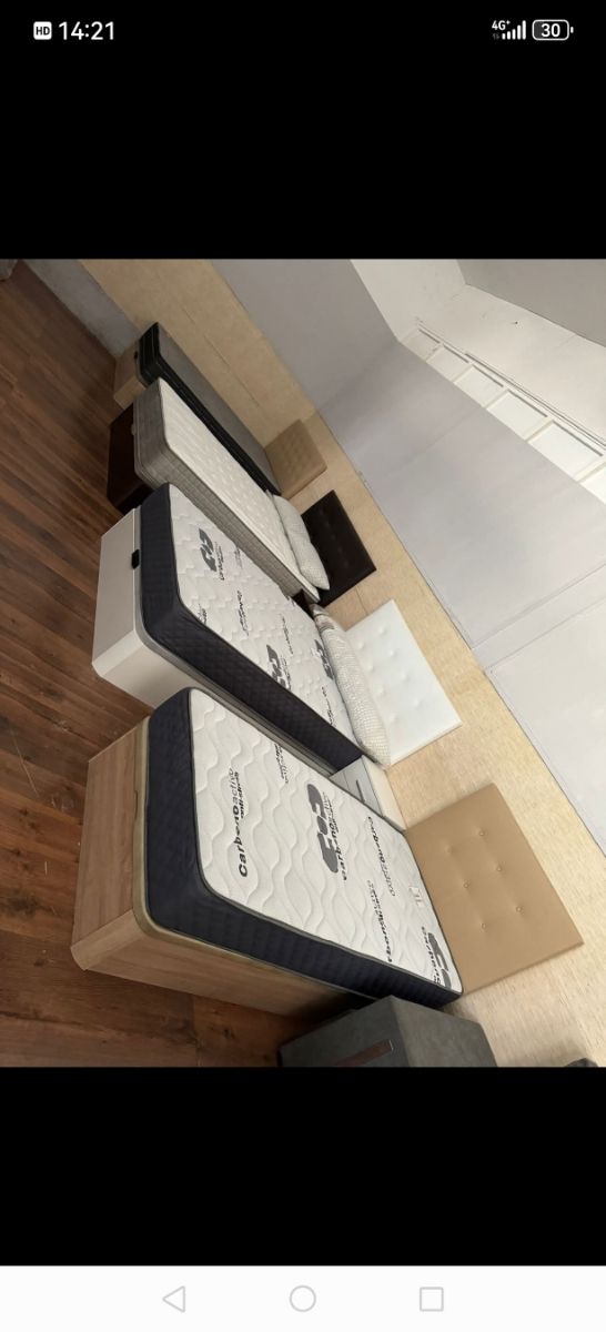 Cama canapé de madera