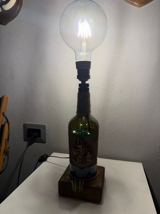 Lampada artigianale Gin Del Professore