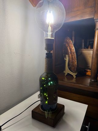 Lampada artigianale Gin Del Professore