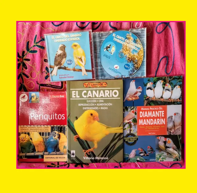 MANUALES PRÁCTICOS CANARIO, CD,PERIQUITO, DIAMANTE