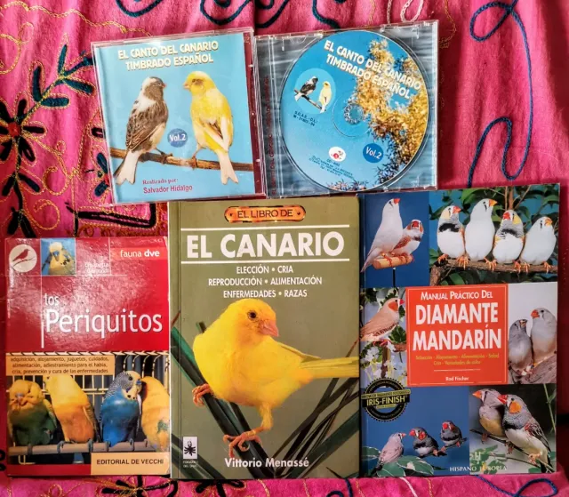MANUALES PRÁCTICOS CANARIO, CD,PERIQUITO, DIAMANTE