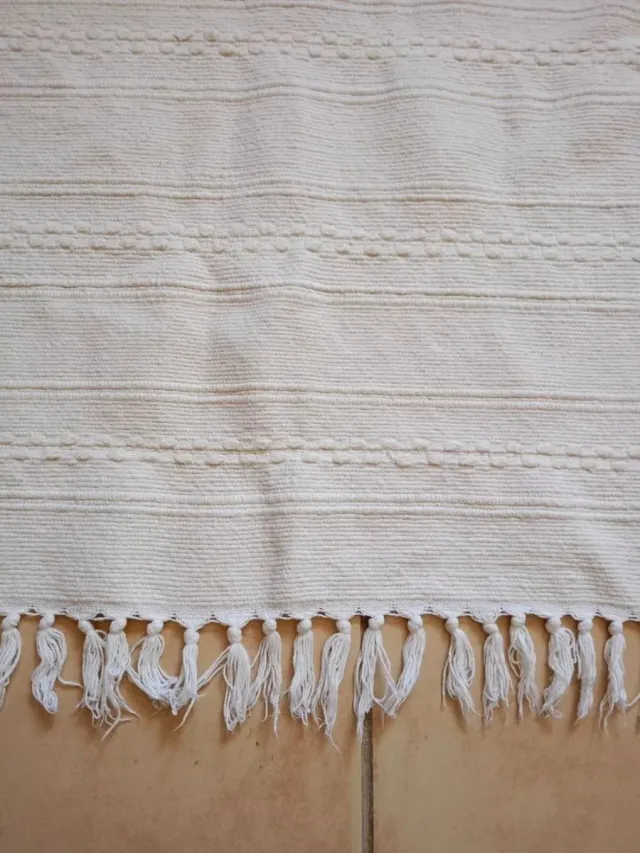 Alfombra de 100% algodón