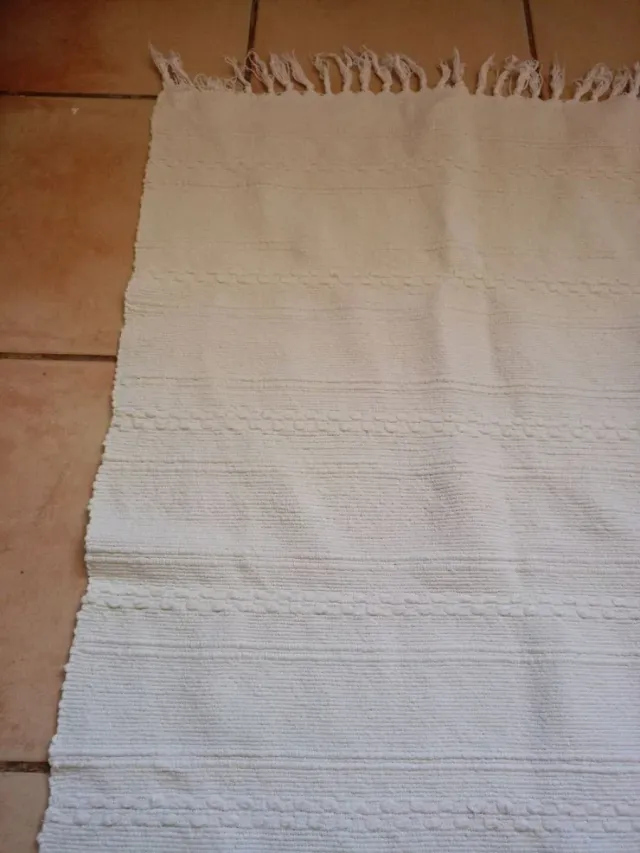 Alfombra de 100% algodón