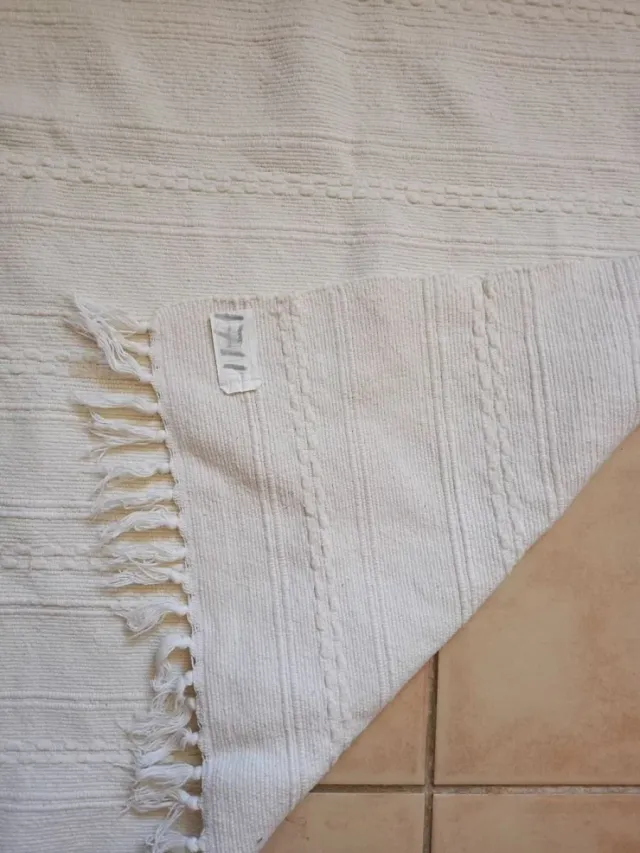 Alfombra de 100% algodón